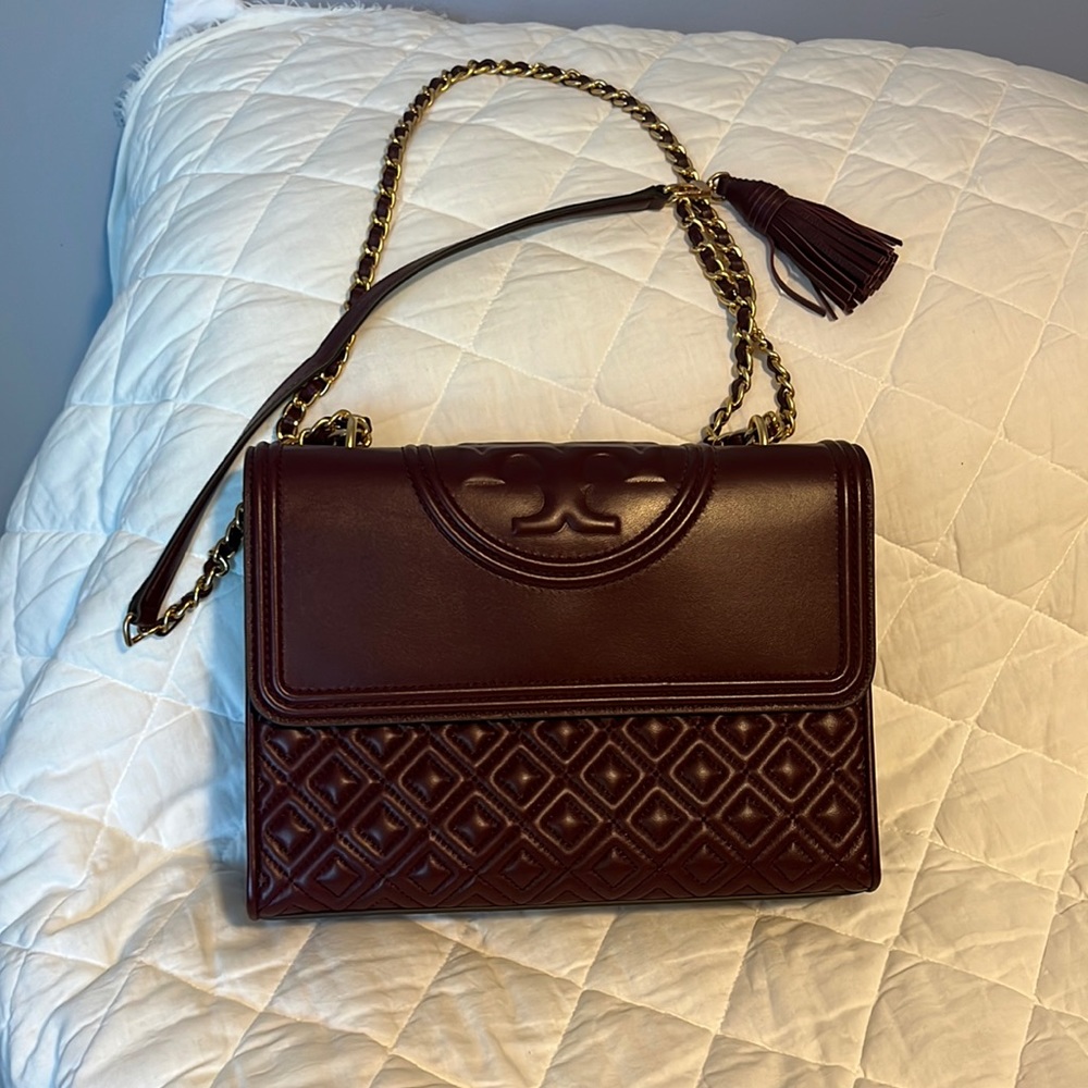 New without tags, never used! Tory Burch leather bag